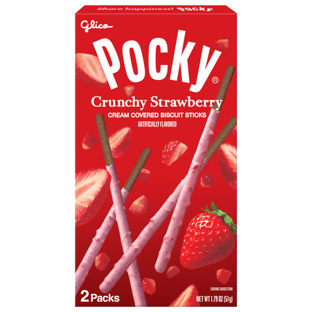 Indonesia - Pocky Crunchy Strawberry - 51g