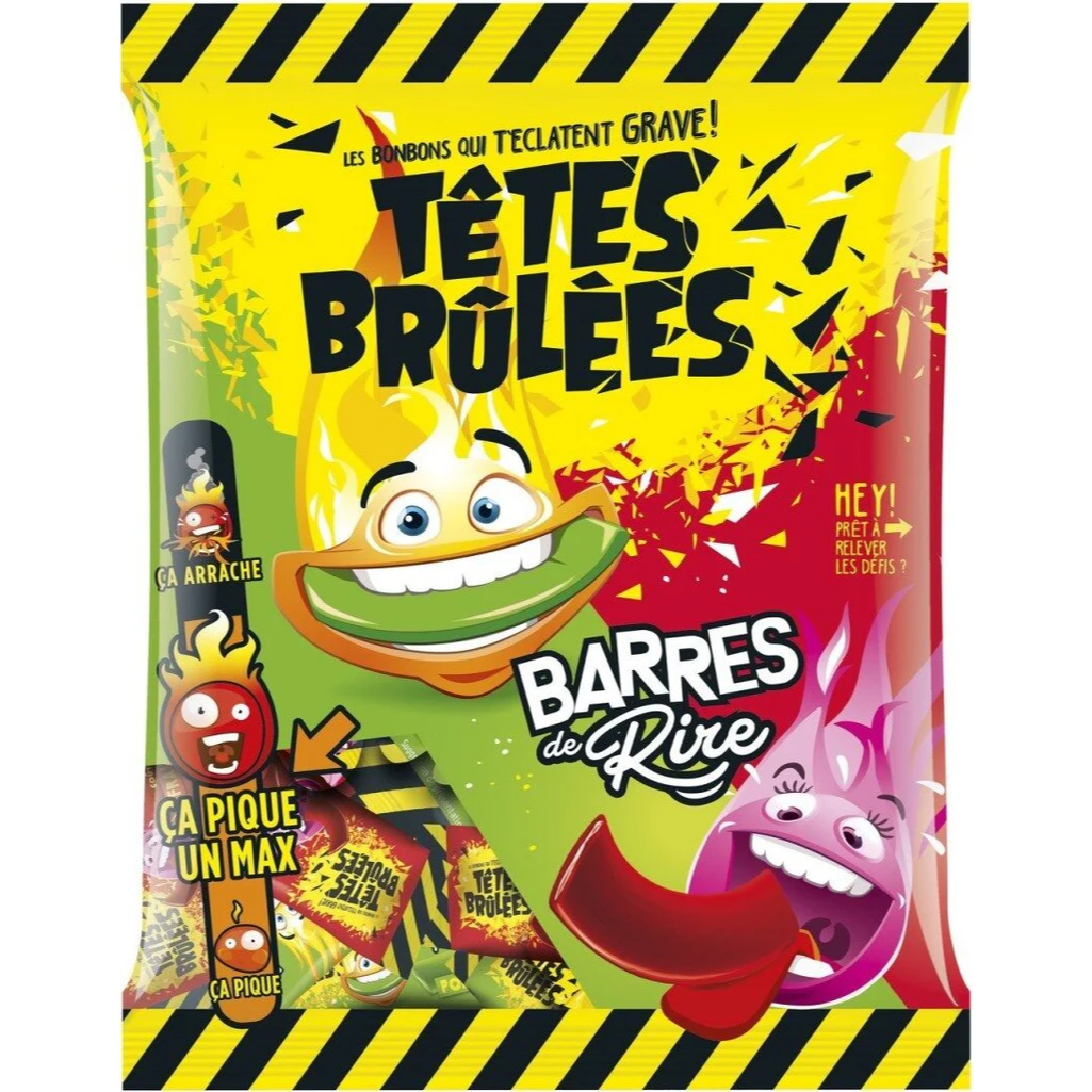 TETES BRULÉES Barre de Rire 200g