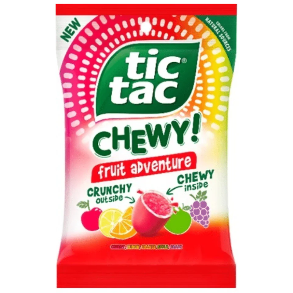 Tic Tac Chewy Fruit Adventure 80g