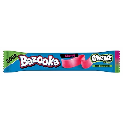 Bazooka Chew Bar Sour Cherry 14g