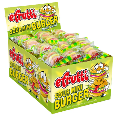 eFrutti Gummi Mini Sour Burger 9g