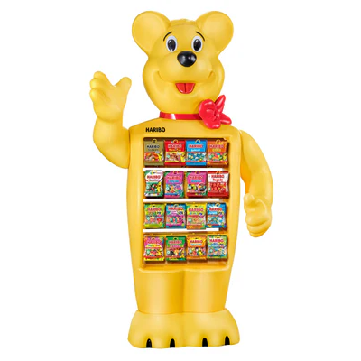 HARIBO Display Goldbear - Free when 32 cartons purchased