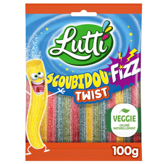 LUTTI Scoubidou Fizz Twist 100g