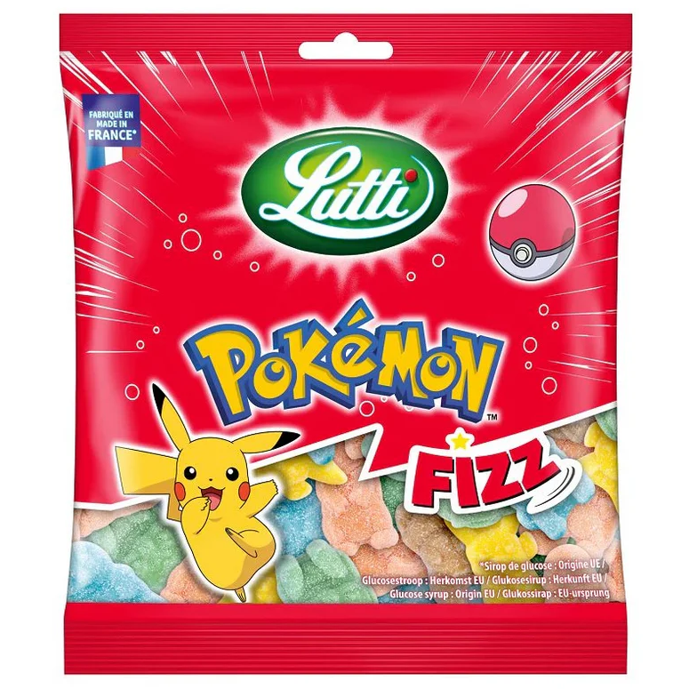LUTTI Pokemon Fizz 100g - France