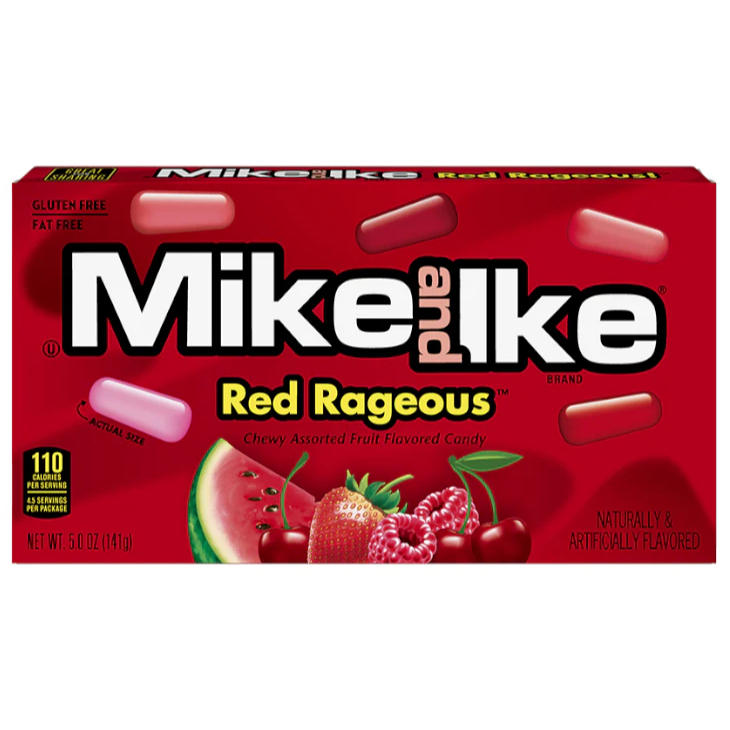 MIKE & IKE Red Rageous Theatre Box 120g