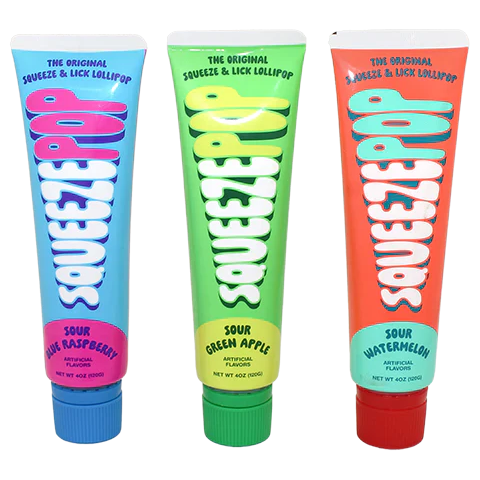 Squeeze Pop Assorted Flavor 113g