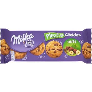 MILKA Pieguski Cookies With Nuts 135g