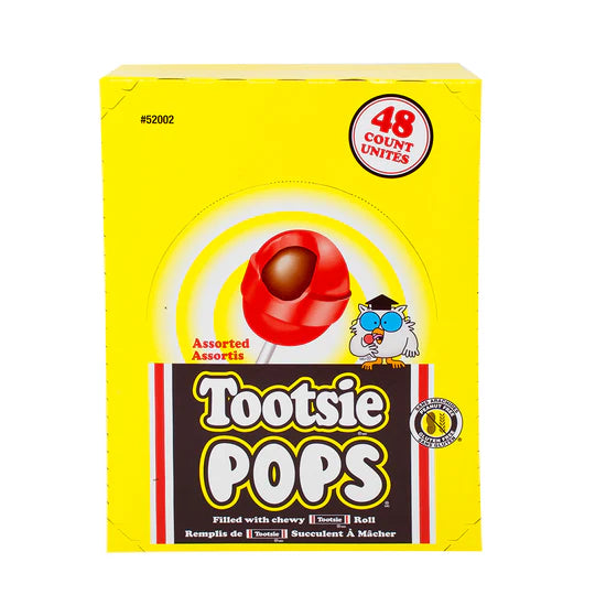 Tootsie Pops Assorted - 48Ct