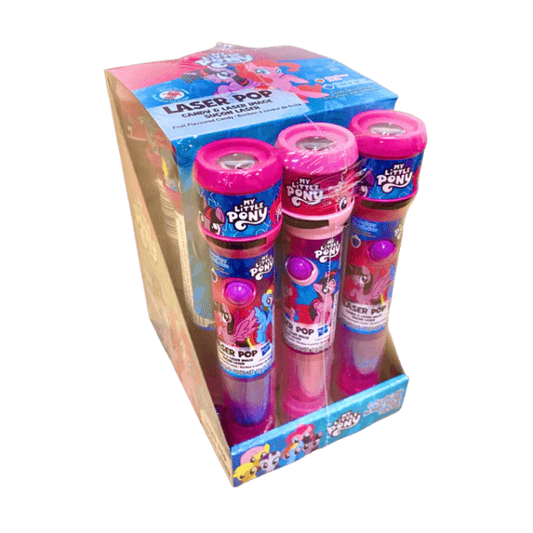 Exclusive Brands My Little Pony Laser Pop Candy - 12ct