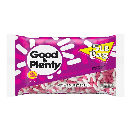 Bulk - Good & Plenty x 5 LB
