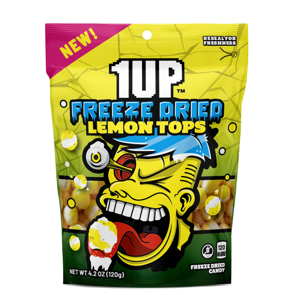 1Up Freeze Dried Lemon Tops 120g
