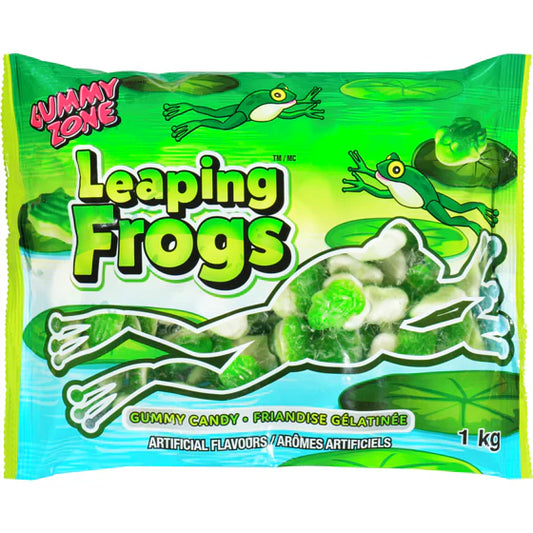 Gummy Zone Leaping Frogs Gummy Candy Super Size