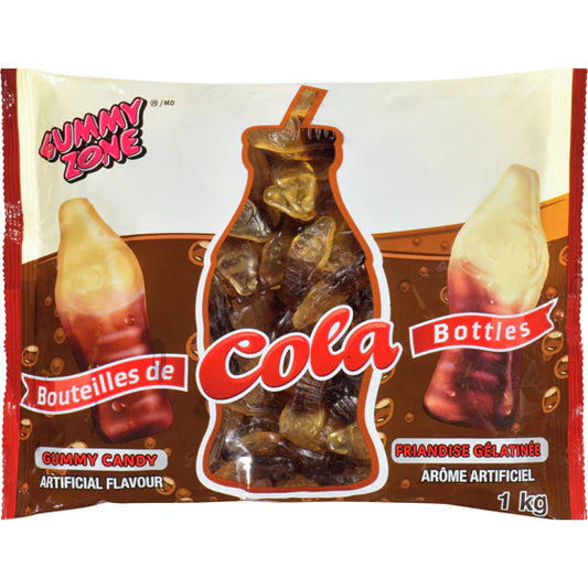 Gummy Zone Cola Bottle Gummy Candy Super Size 250ct