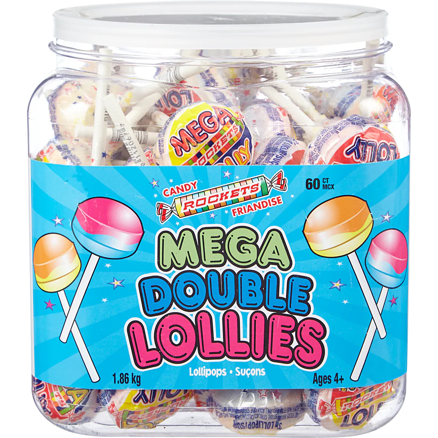 Regal Mega Double Lollies - 60ct