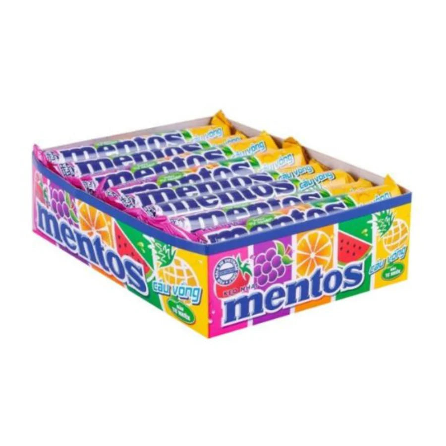 Mentos Rainbow Rolls - 16ct (Vietnam)