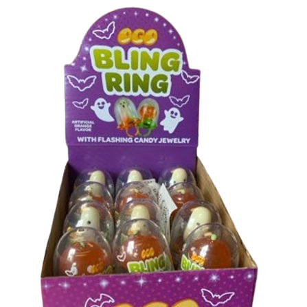 Exclusive Brands Bling Ring Halloween Candy 12g