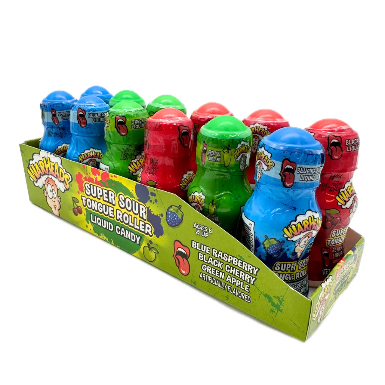 Warheads Super Sour Tongue Roller Liquid Candy 25ml