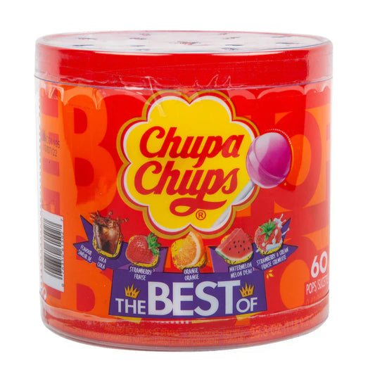 Chupa Chups The Best of Lollipops 60ct