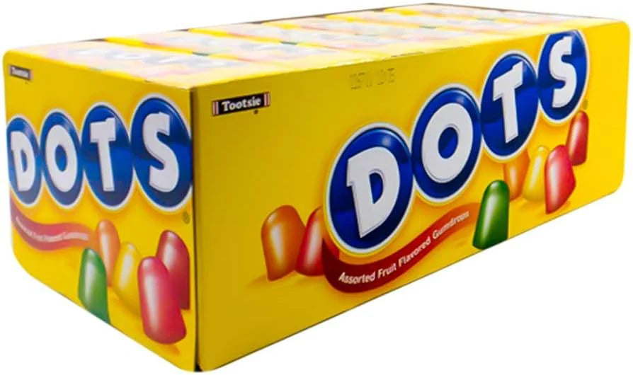 Tootsie Dots Assorted Fruit Flavored Gumdrops 64g