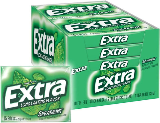 Wrigley's Extra Spearmint Gum - 10ct