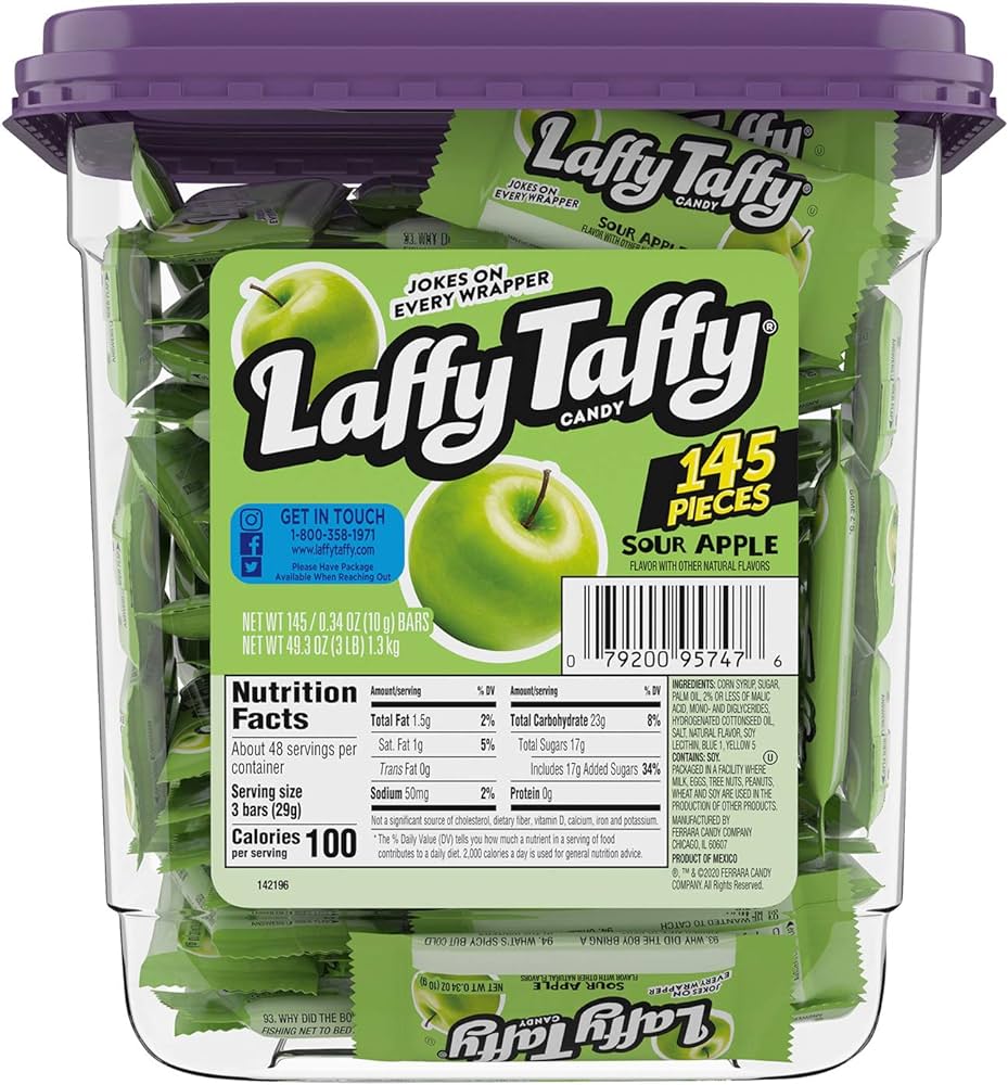 Laffy Taffy Sour Apple (145 units)