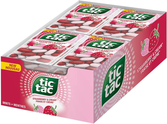 Tic Tac Strawberry & Cream