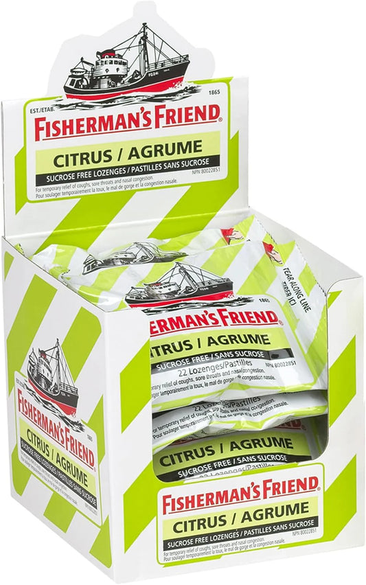 Fisherman’s Friend Citrus Cough Drops 22ct