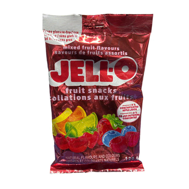 Kraft Heinz Jell-O Mixed Fruit Snacks 120g