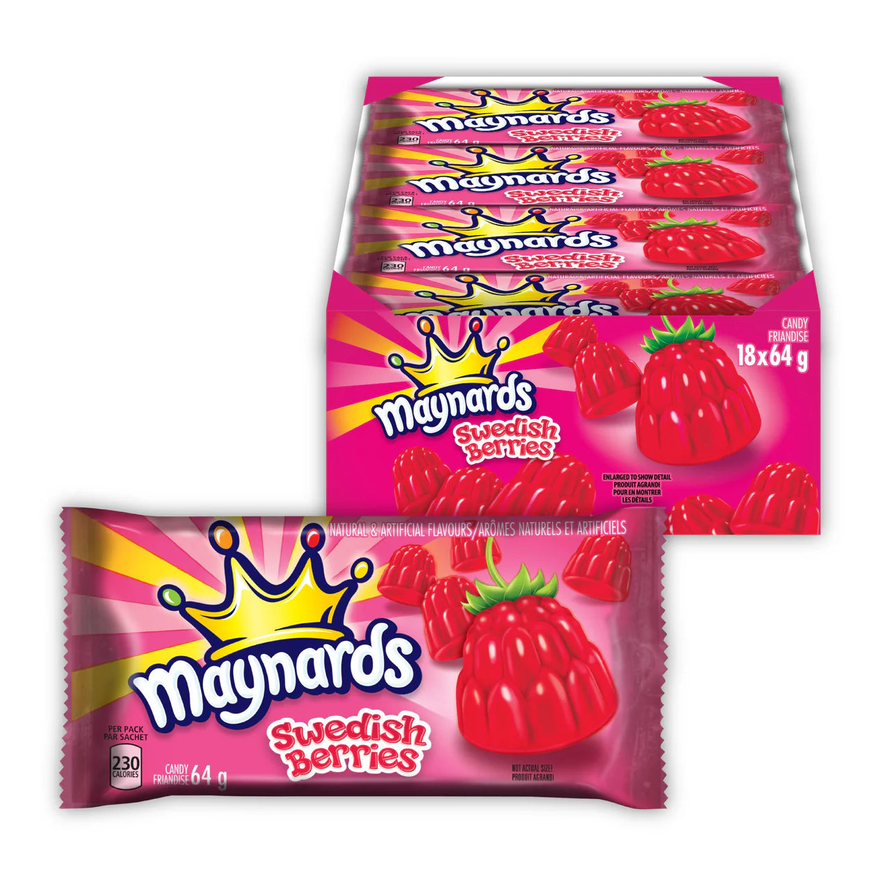 Maynard’s Swedish Berries 64g