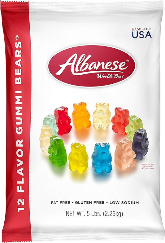 Albanese 12 Flavor Gummi Bears 2267g