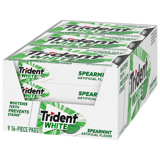 Trident White Spearmint 16pc - 9ct (USA)