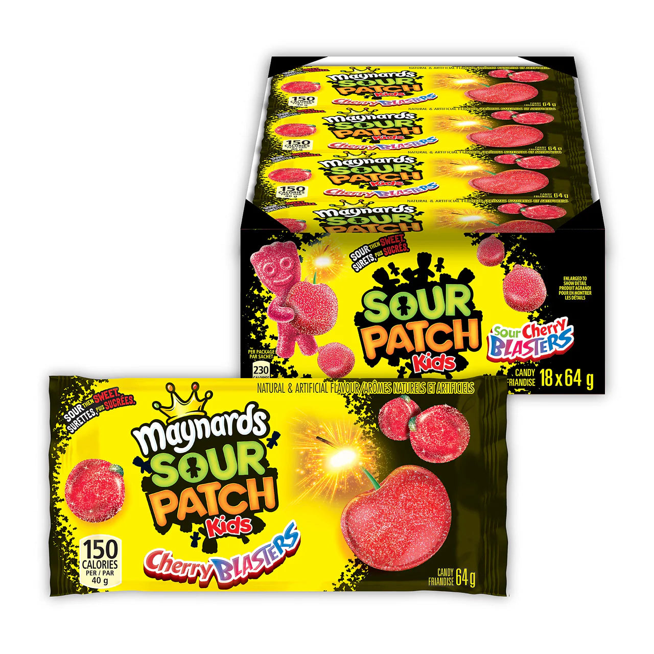 Sour Patch Kids Sour Cherry Blasters 64g