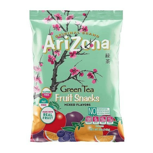 Arizona - Fruit Snacks - Green Tea 5oz (142g) x 12 Units