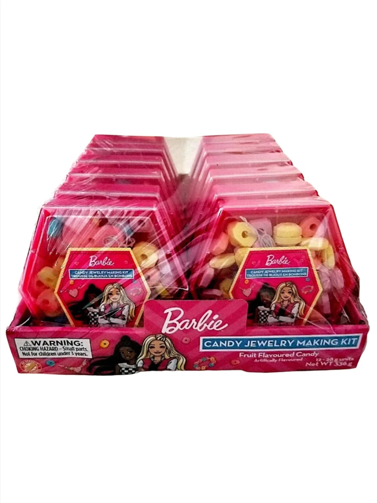 Exclusive Brands Barbie Candy Jewelry Making Kit - 12ct