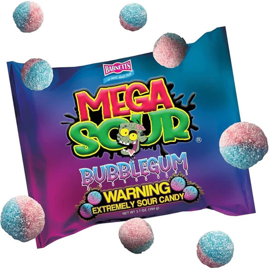 Barnetts - Mega Sour Candy 104g