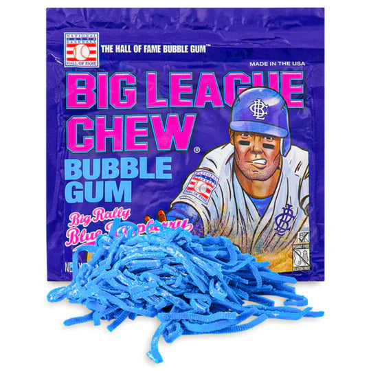 Big League Chew - Bubble Gum - Blue Raspberry