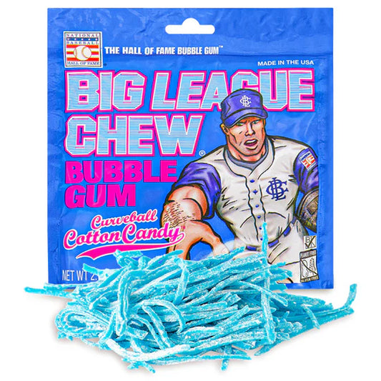 Big League Chew - Bubble Gum - Cotton Candy