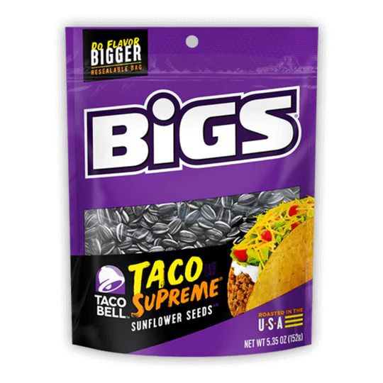 Bigs - Sunflower Seeds (152g) - Taco Supreme