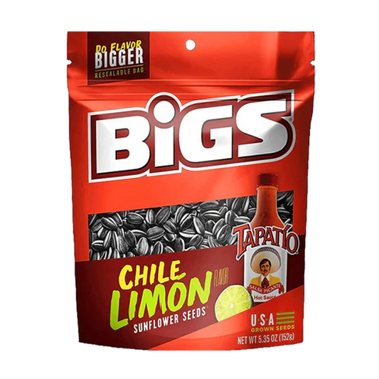 Bigs - Sunflower Seeds (152g) - Tapatio Chile Limon