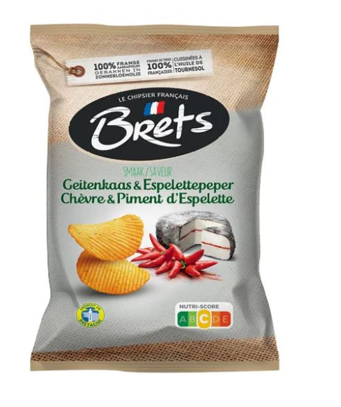 Bret's Chips - France (125g) - Espelette pepper goat cheese