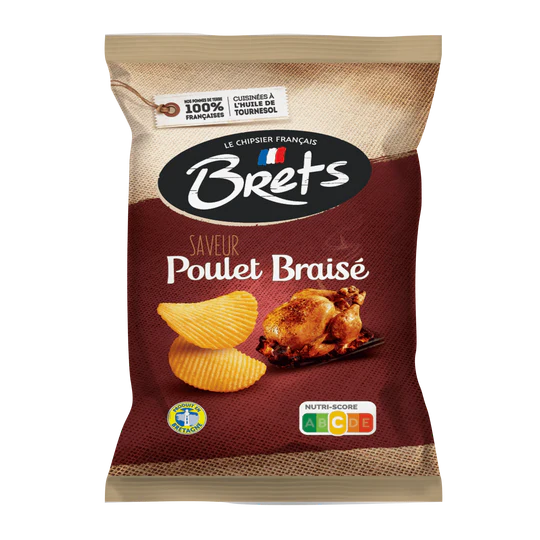 Bret's Chips - France (125g) - Braised Chicken