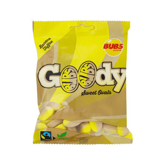 Bubs - Swedish sweets - Goody - Banana Toffe