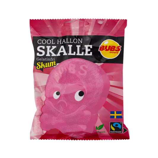 Bubs - Swedish sweets - Skalle - Raspberry