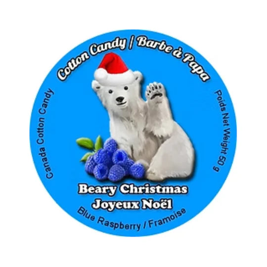 Canada Cotton Candy (50g) - Beary Christmas Joyeux Noel
