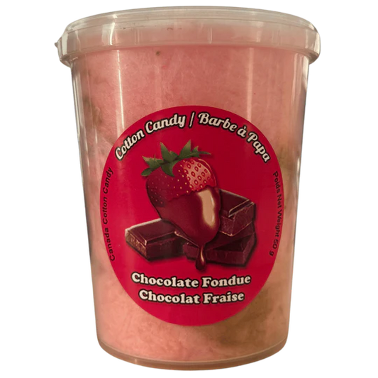 Canada Cotton Candy (50g) - Chocolate Strawberry