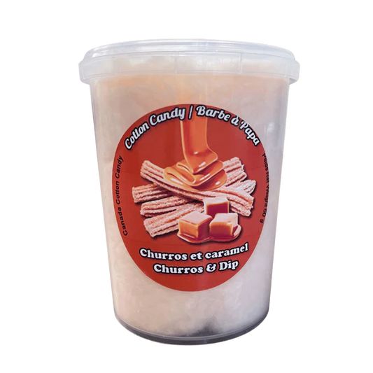 Canada Cotton Candy (50g) - Churros & dip