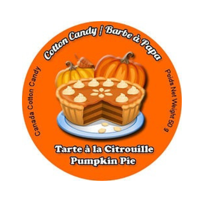Canada Cotton Candy (50g) - Pumpkin Pie