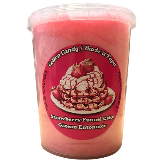 Canada Cotton Candy (50g) - Strawberry Funnel Cake