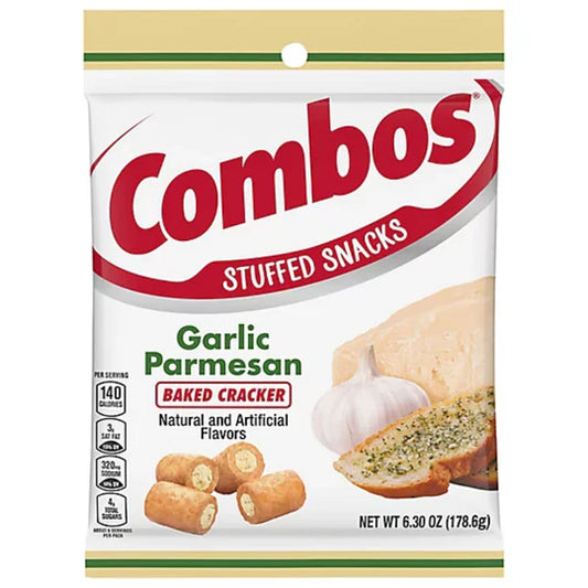 Combos - Stuffed Snacks (48.2g) - Garlic Parmesan Cracker