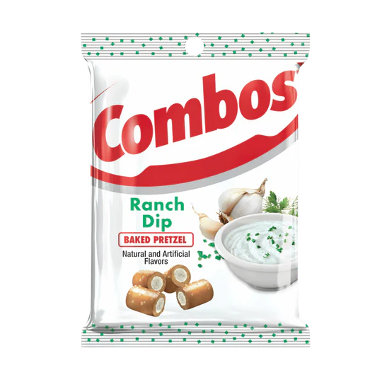 Combos - Stuffed Snacks (48.2g) - Ranch Dip